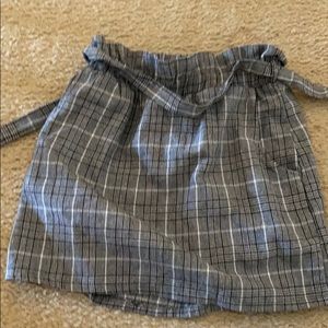 Plaid skirt